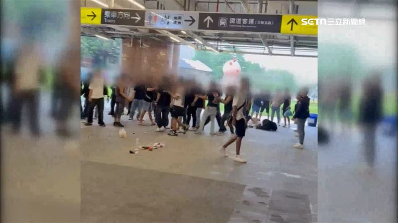 近60名移工台中車站亂鬥!警逮4嫌擴大追