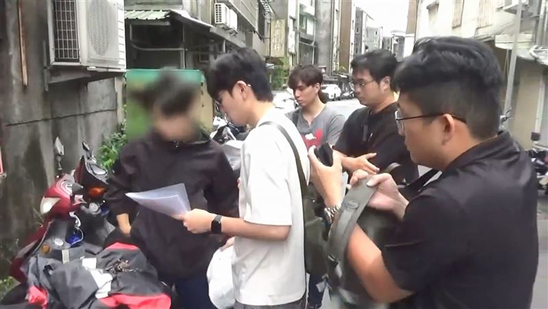 林姓主嫌透過社群網站Instagram發佈限時動態，號召車友聚集。（圖／翻攝畫面）