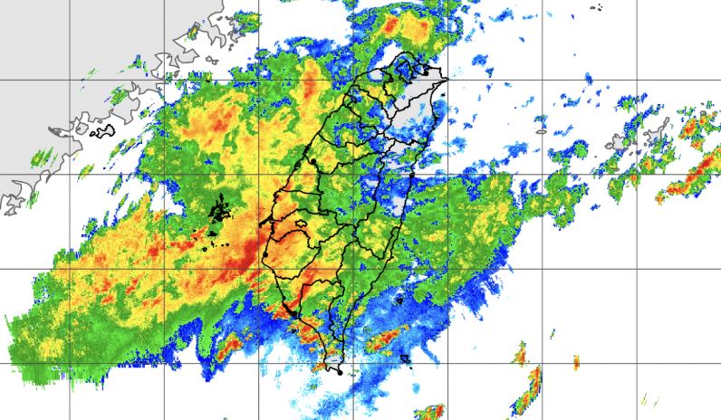 新/大雷雨狂炸2縣市 最新警戒區出爐