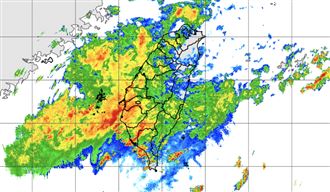 新／大雷雨狂炸2縣市　最新警戒區出爐