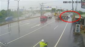 車禍,台南,六甲,騎士,車禍瞬間