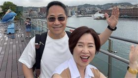 楊月娥夫妻。（圖／翻攝自楊月娥臉書）