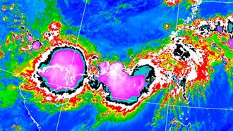 鄭明典梅雨季最關心訊號 2團紫爆區超猛烈