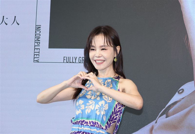 彭佳慧金曲獎記者會。(圖/記者田俊彥攝影)