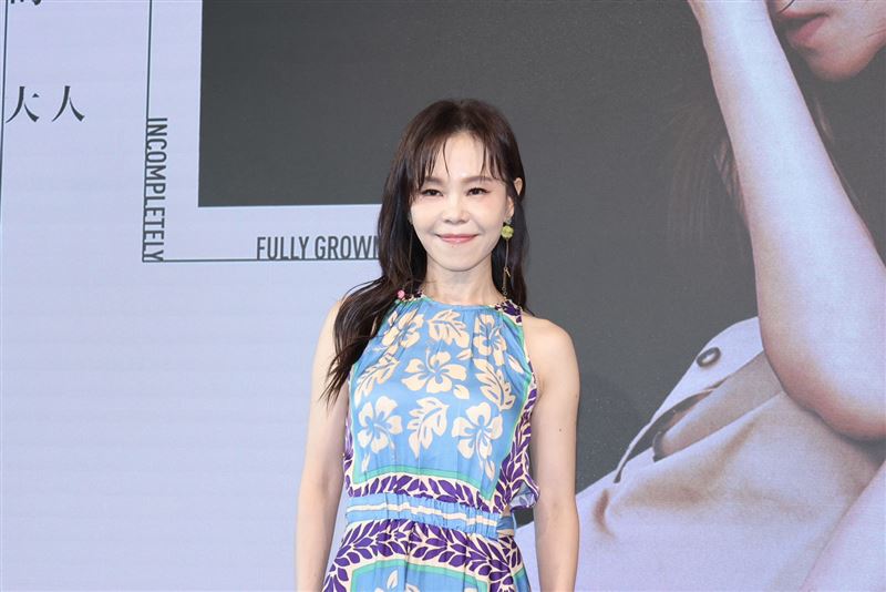 彭佳慧入圍金曲獎華語歌后,出席入圍記者會分享近況。(圖/記者田俊彥攝影)