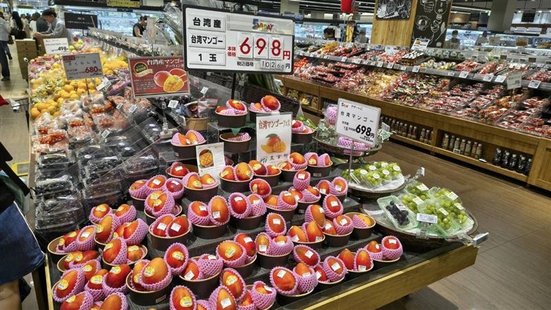 新農業外交!台灣芒果前進日本連鎖超市