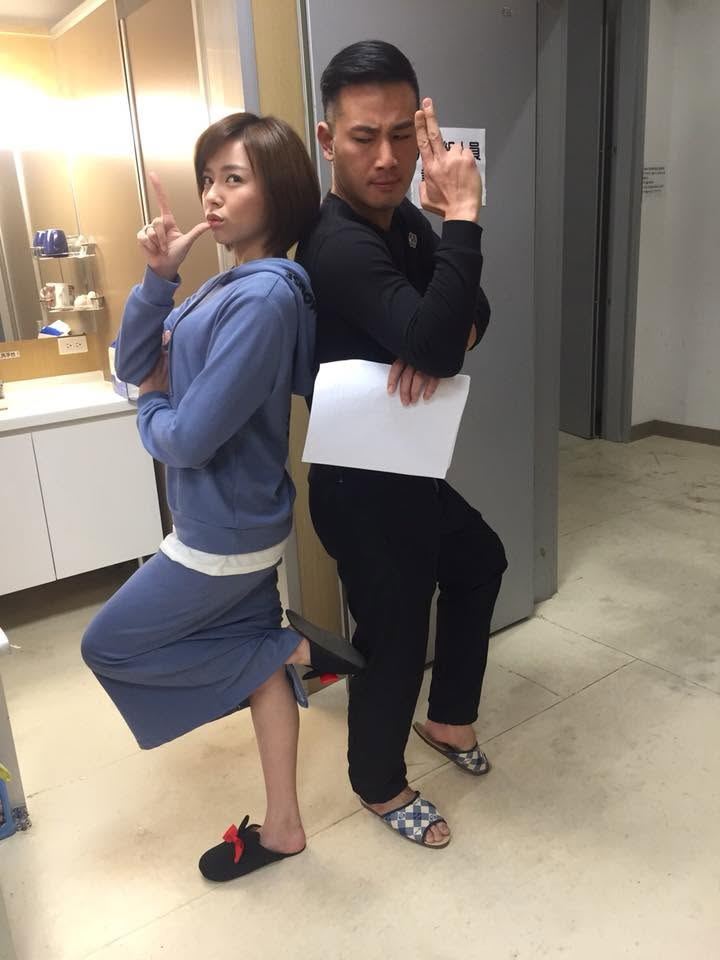 王瞳8年前曾與傅子純合作《幸福來了》。(圖/翻攝自王瞳臉書)