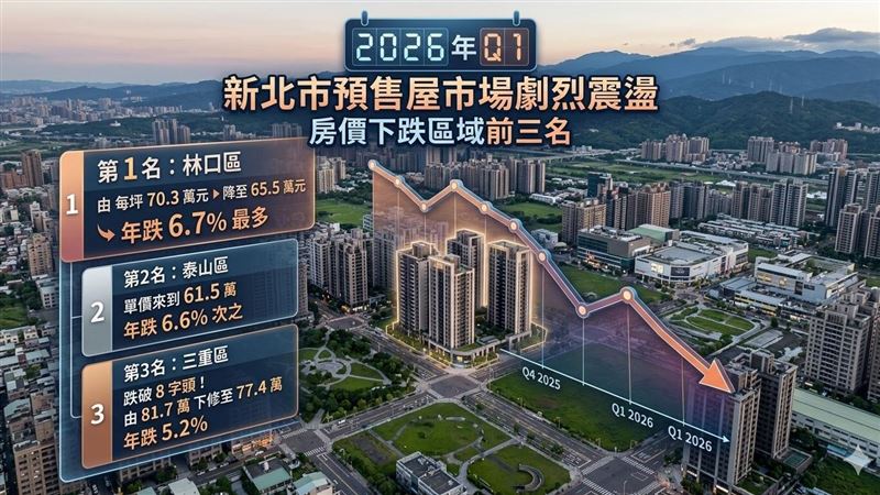 房價炒過頭現形?這3區「送家電」照樣跌