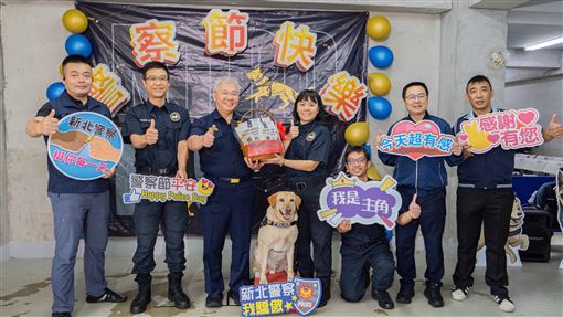 新北警犬KENJI破億元毒品　警察節獲勳章