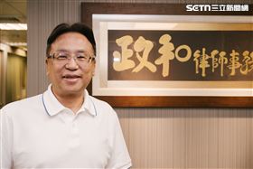 國民黨彰化縣長參選人魏平政接受《三立新聞網》專訪。（圖／記者楊士誼攝影）