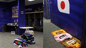 日本隊世界盃首戰賽後，休息室被打掃的整只齊齊，毛巾、垃圾全被整理乾淨。（圖／翻攝自IG @complex）