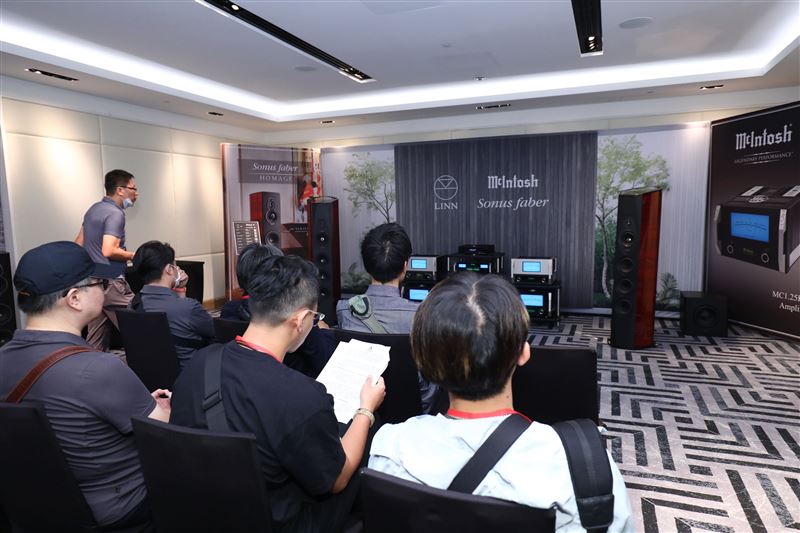 展覽進駐台北君悅酒店，將五層樓房間打造為頂級視聽室，展出國內外500家知名品牌產品。（圖／品牌業者提供）