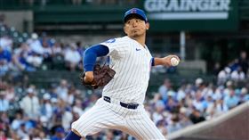 今永昇太5.2局好投，牛棚滿壘投保送砸鍋。（圖／美聯社／達志影像）