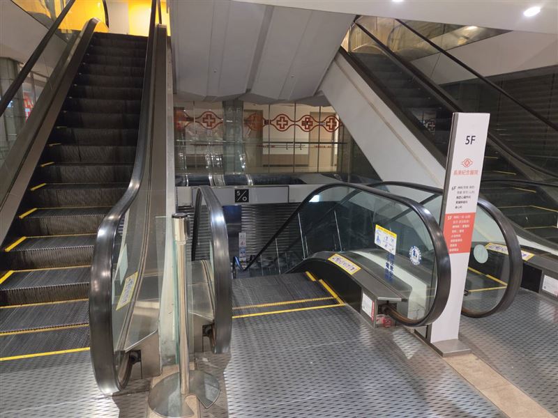 台北長庚大停電,詳細狀況了解中。(圖/記者陳韋帆攝影)