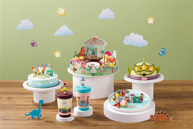 Häagen-Dazs推出《玩具總動員5》限定系列餐點與豐富周邊。(圖/品牌業者提供)