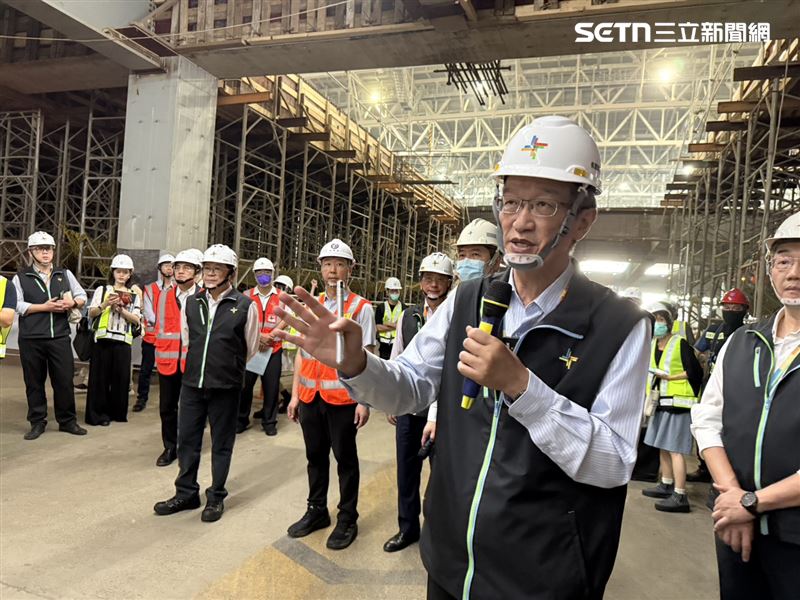 第三航廈未來三樓是出境層四樓為入境層。(圖/記者李育道攝影)