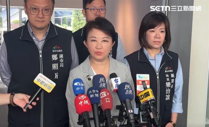 盧秀燕嗆賴清德，沒有辦法到每個地方去，連過境到其他地方都很困難，當其他人願意幫忙，「總統應該心存感激」（圖／翻攝畫面）