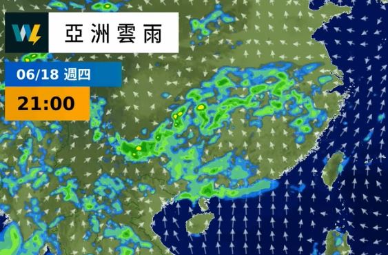 週四一直到端午節連假結束,太平洋高壓增強。(圖/翻攝自天氣風險 WeatherRisk)