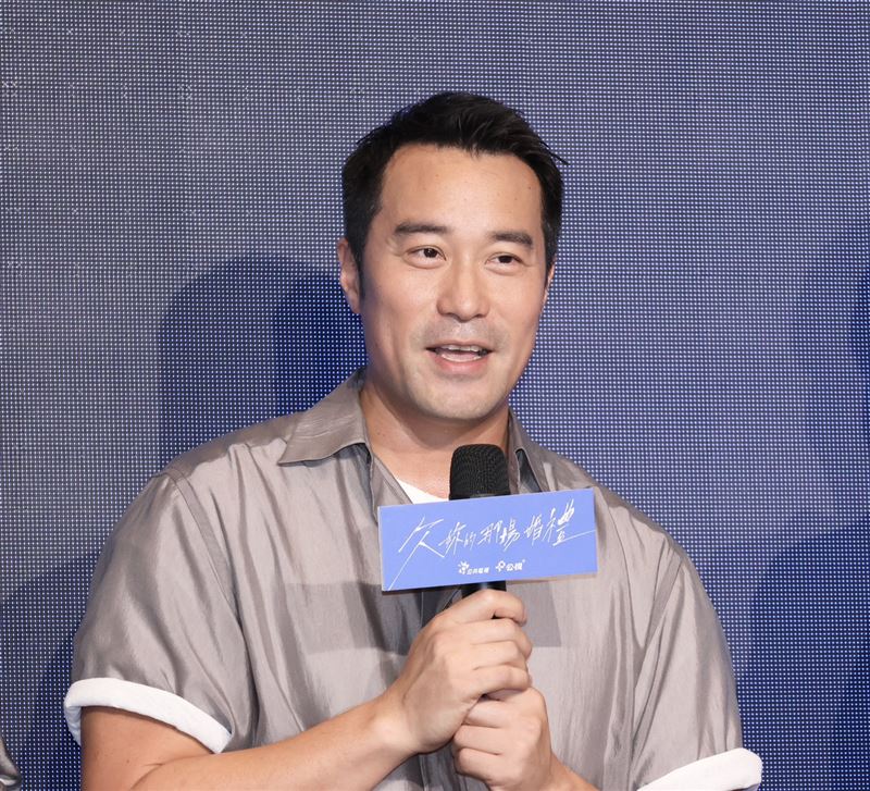 張孝全認開拍前兩個禮拜幾乎快崩潰。(圖/記者田俊彥攝影)