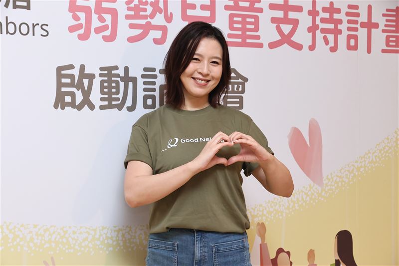劉品言出席公益活動。(圖/記者鄭孟晃攝影)