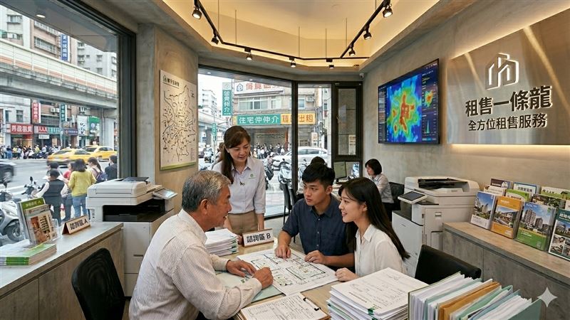 台灣租服業迎來爆發性成長，今年也將迎來第一家上市公司，而傳統房仲業也悄悄改變中，專家預測未來將走向如日本般「租售一條龍模式」。（AI示意圖）