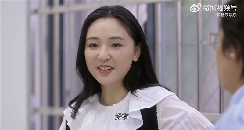吳倩節目中否認復婚。(圖/翻攝自微博)