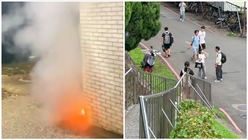 新/清大男宿凌晨火警 隔7小時又見火煙