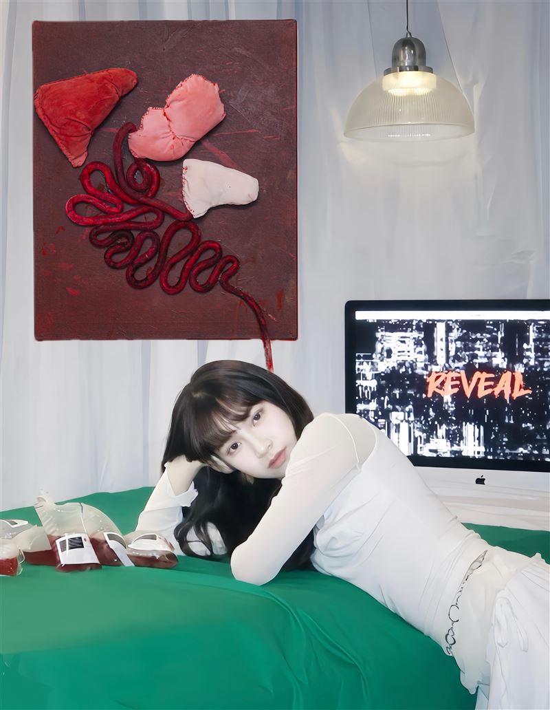 鹿熙YUI將生命經歷化作音樂，用音符大聲宣告：「我才不是膽小鬼！」（圖／水晶銀幕娛樂提供）