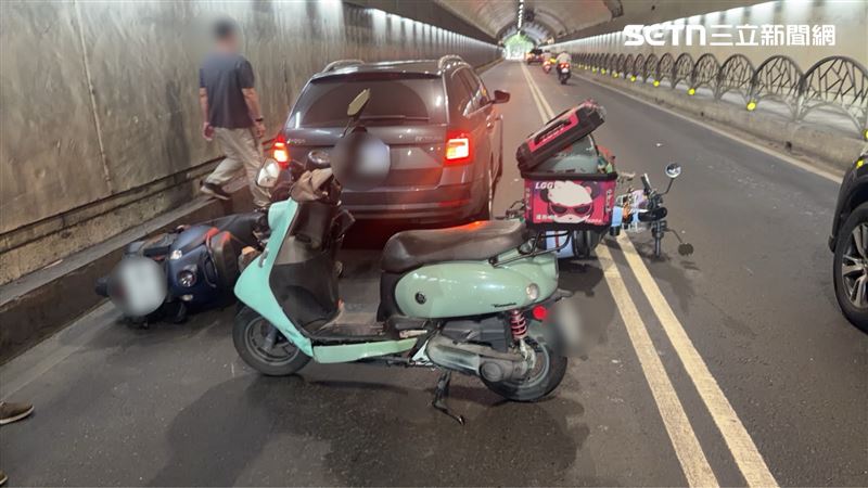 自強隧道連環事故 通勤族急喊:來不及了