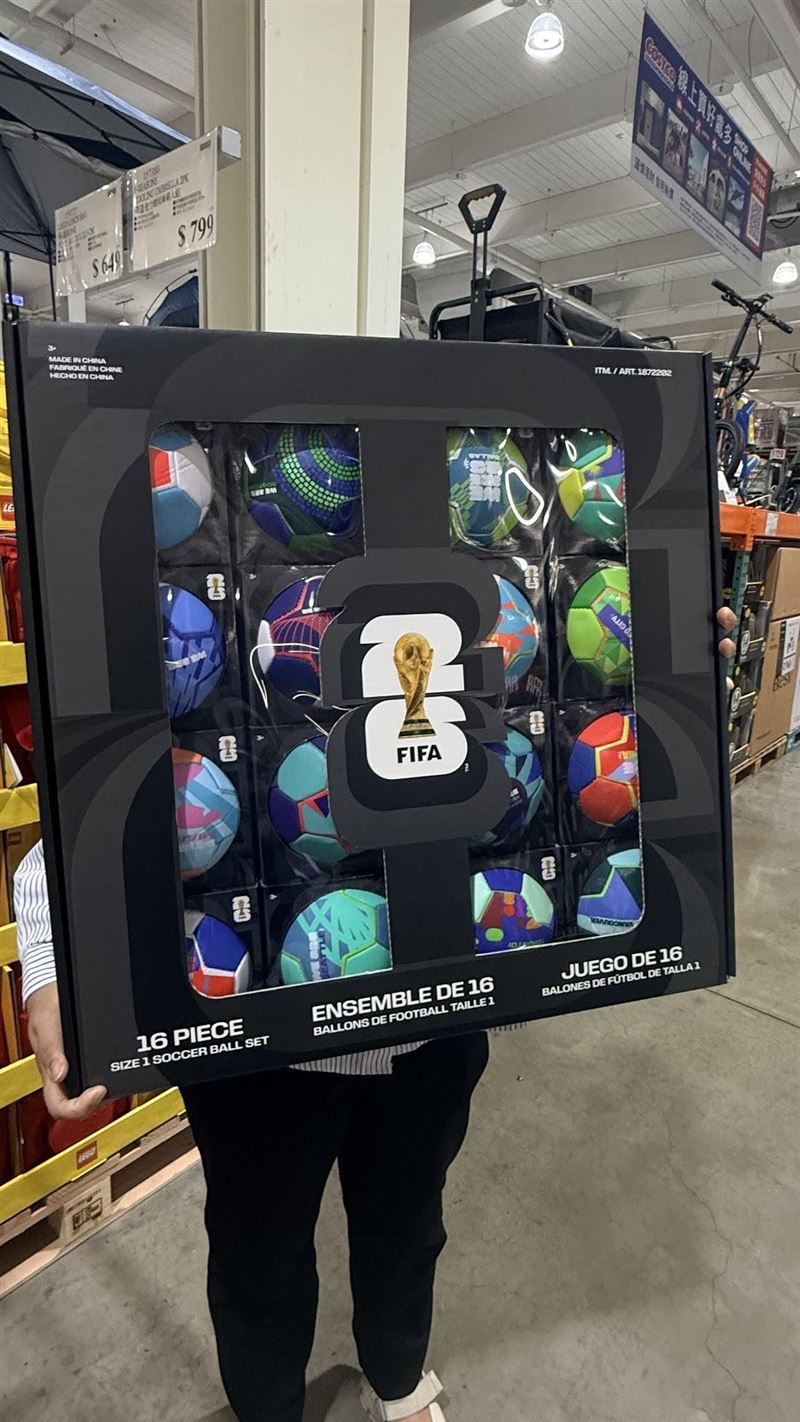 世界足球賽開打,周邊商品成為民眾討論話題。(圖/COSTCO 好市多 商品消費心得分享區)