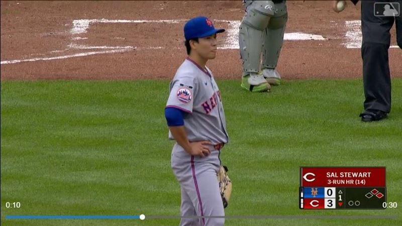 千賀滉大傷癒復出苦吞5連敗。(圖/翻攝自MLB官網)