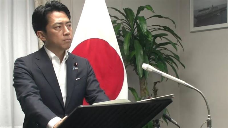 小泉進次郎立場明確,不僅公開強硬反擊中國,也強調台日友好。(圖/翻攝自防衛省・自衛隊公式動画チャンネル【modchannel】YT)