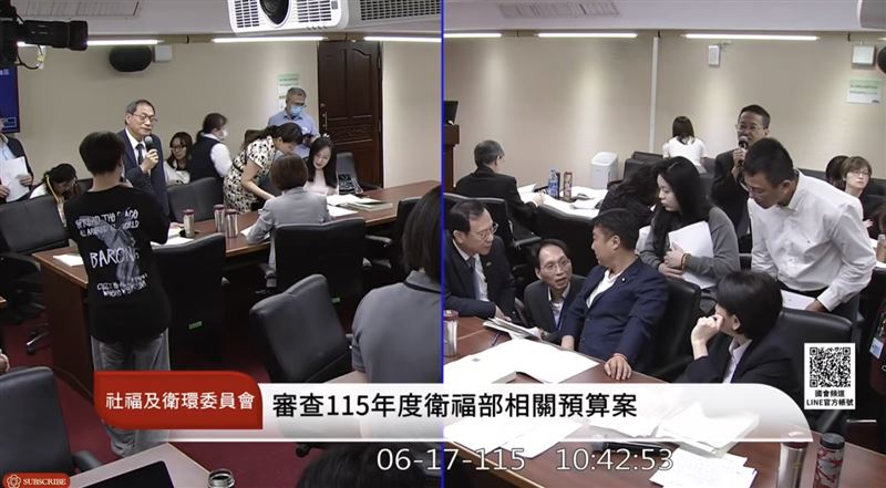 羅一鈞說明,目前個案有感染HIV的,已到指定醫院進行治療投藥,目前病況很穩定,在過去幾個月沒有也找到新個案,評估疫情是可控的。(圖/翻攝自國會頻道YT)