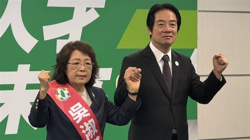 徵召吳淑瑾代夫出征 賴清德:必要但不捨