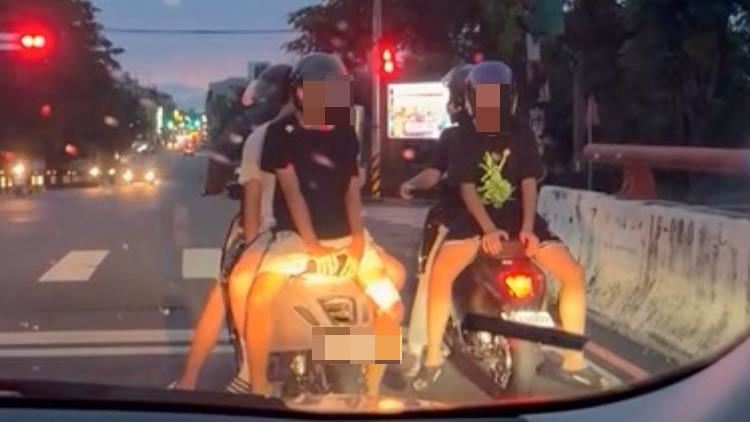 畢業猴反坐機車又持鋁棒亂竄!疑支援輸贏