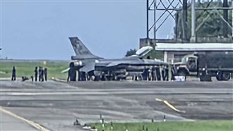 F-16降落「路燈斷頭」民代揭露：非第一次