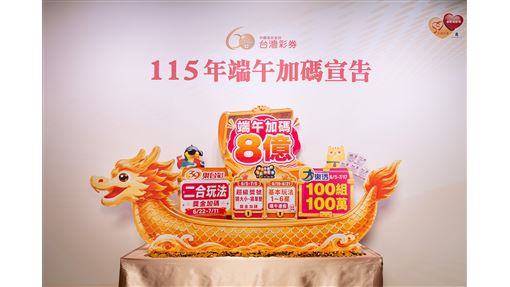 端午財神報到威力彩！頭獎飆10.5億元