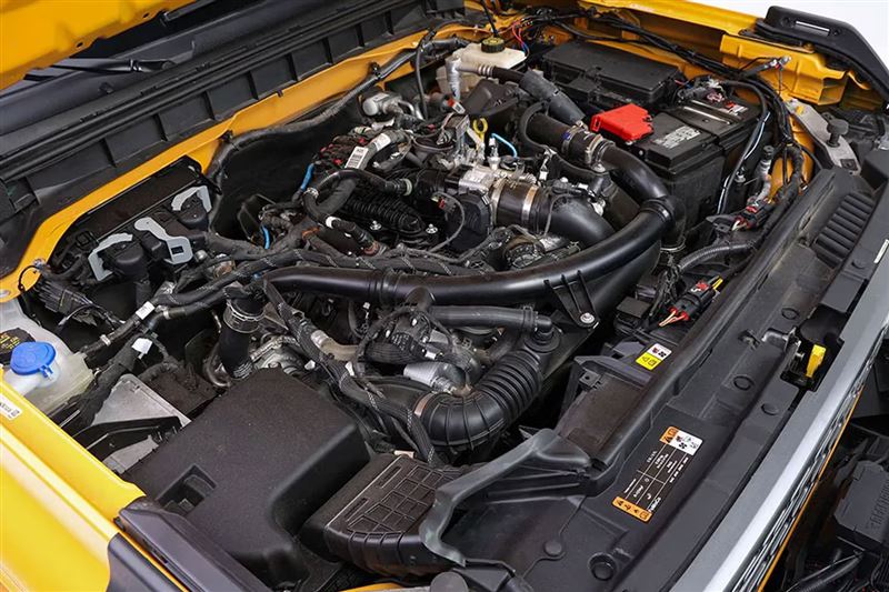 搭載2.7升雙渦輪EcoBoost V6引擎。（圖／翻攝Barrett-Jackson網站）