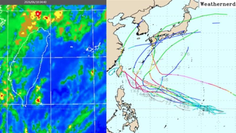 端午連假全台飆38度 熱帶擾動侵台機率曝