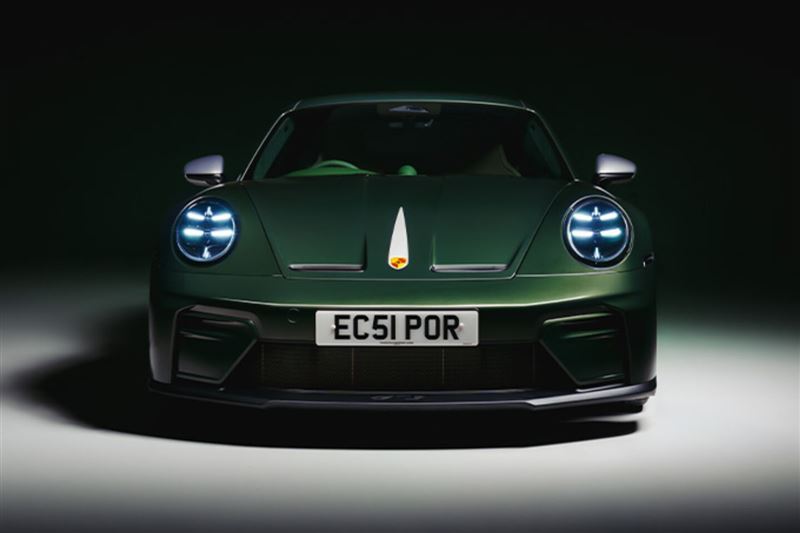 保時捷911 GT3 Earls Court 51 Edition，為紀念品牌首款車型於1951年登陸英國75週年而誕生。（圖／翻攝Porsche網站）