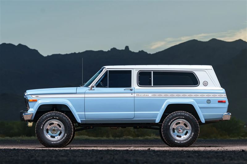 1979 Jeep Cherokee Chief經過完整修復與改裝。(圖/翻攝Bring a Trailer網站)