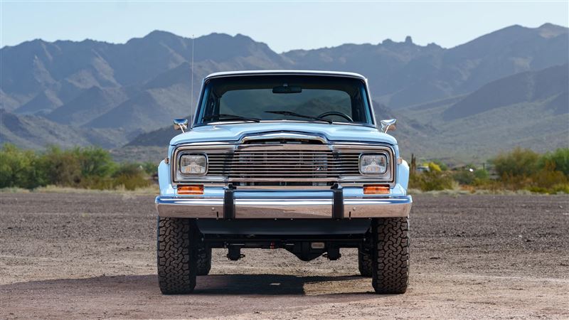 翻修改裝的1979 Jeep Cherokee Chief休旅車。(圖/翻攝Bring a Trailer網站)
