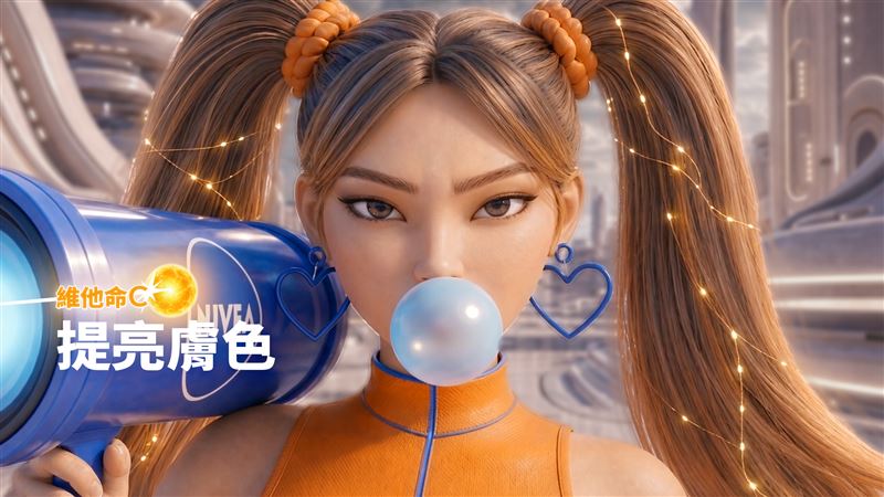 繼獵魔女團之後，開架美白驚現「妮維雅挺白女團」！三大美白明星：維他命C、菸鹼醯胺、穀胱甘肽 全員ACE出道，今夏最強掃黑組合，精準狙擊你的暗沉黑！（圖／妮維雅提供）
