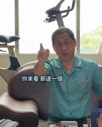 林佐岳透露,女演員易淑寬,曾在拍攝現場神情嚴肅地指向四周,稱看到多個「好兄弟」圍繞。(圖/翻攝自林榆芯臉書)