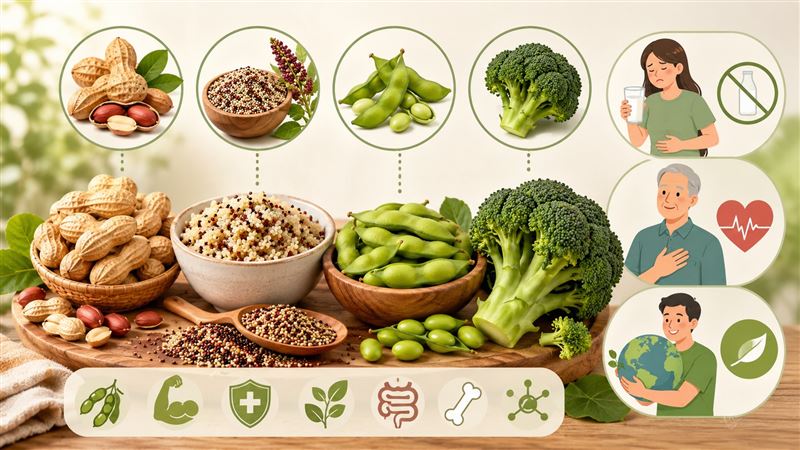專家點名「4高蛋白蔬菜」:這3類人最該吃