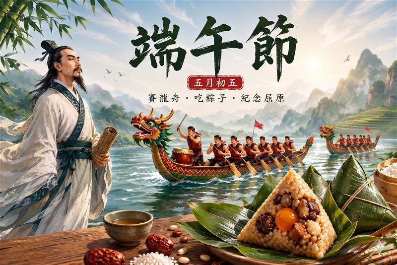 一年就等今天了！端午節最強陽氣大噴發，雨揚老師曝6大開運法大賺金山。（圖／AI Gemini製作）