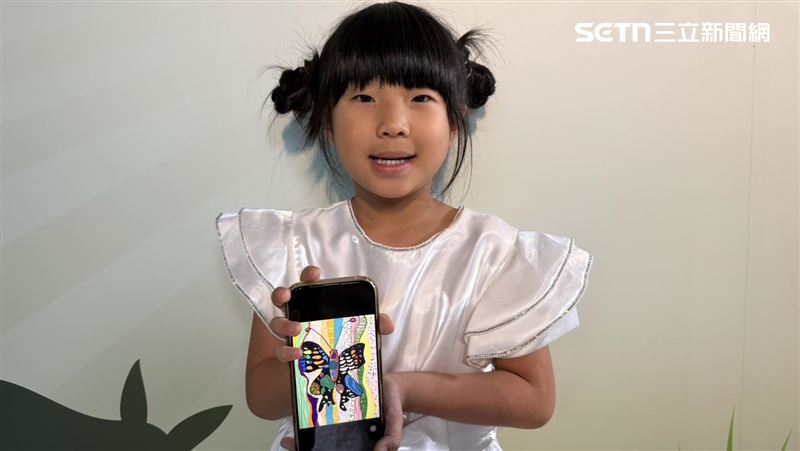 首次畫蝴蝶就奪冠 5歲童驚豔作品曝