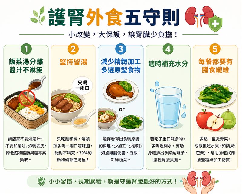 5大傷腎外食。(圖/AI生成)