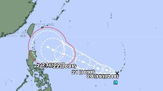 最新路徑曝!估明增強為颱風「米克拉」
