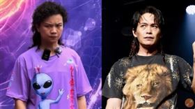 網友覺得濟顛禪師和藝人黃鐙輝有幾分相像。(圖／翻攝自臉書）